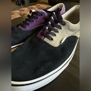 VANS purple, black, gray, blue. Suede.